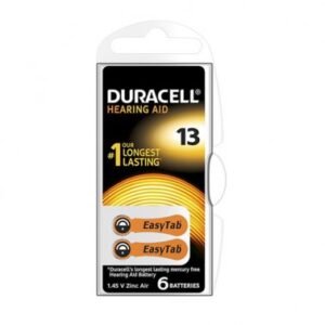 Batteria Zinc Air DA13 per apparecchi acustici